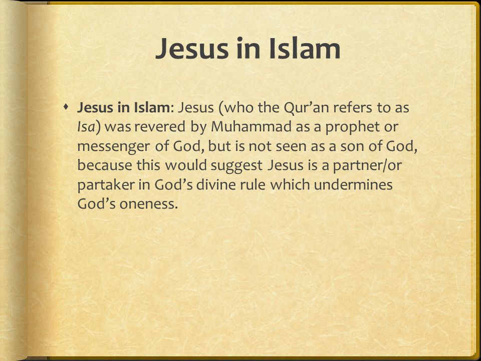 Jesus in Islam